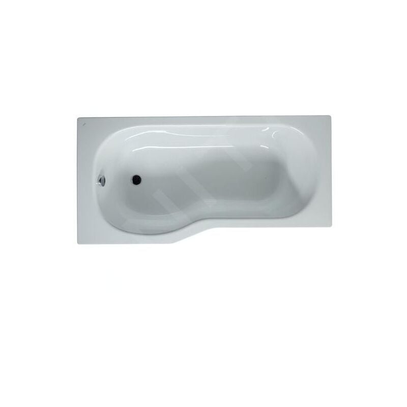 Jika - Tigo - Baignoire asymétrique 1600x800x430 mm, gauche, blanc H2212100000001