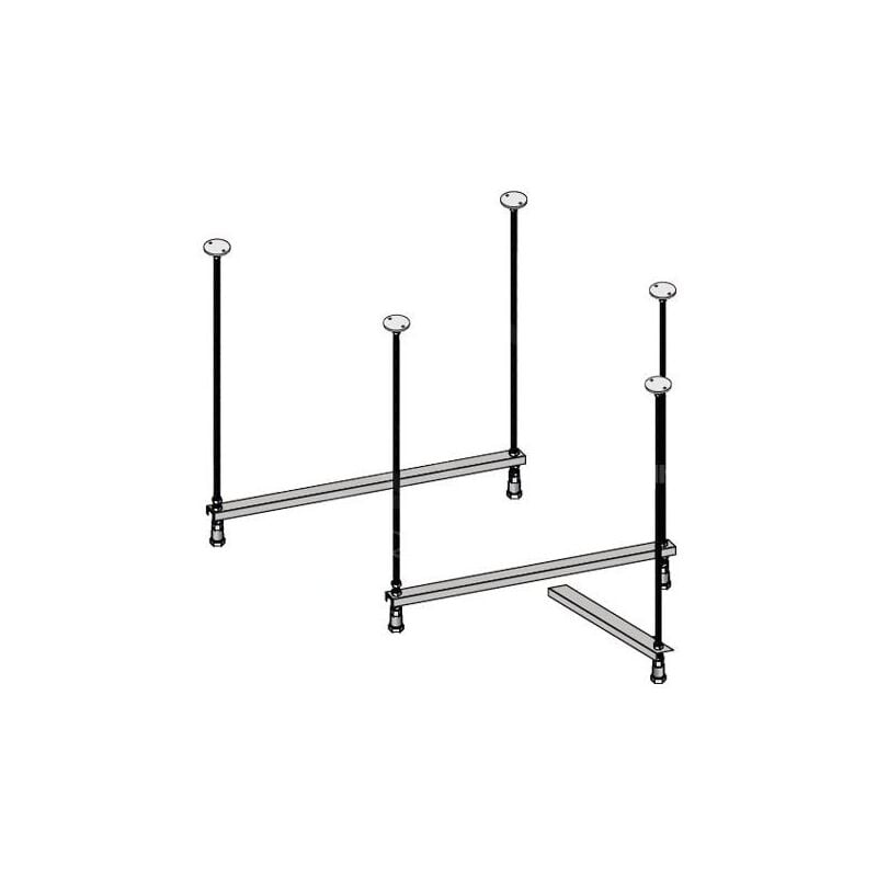 Jika - Tigo - Pieds de baignoire avec panneau, métal H2962970000001