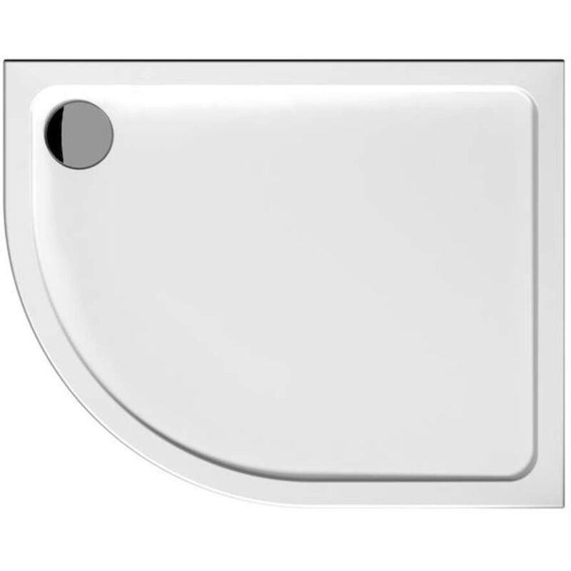 Tigo - Receveur de douche 100x80 cm, droit, blanc H2102110000001 - Jika