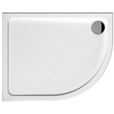 Jika Tigo - Receveur de douche 100x80 cm, gauche, blanc H2102100000001