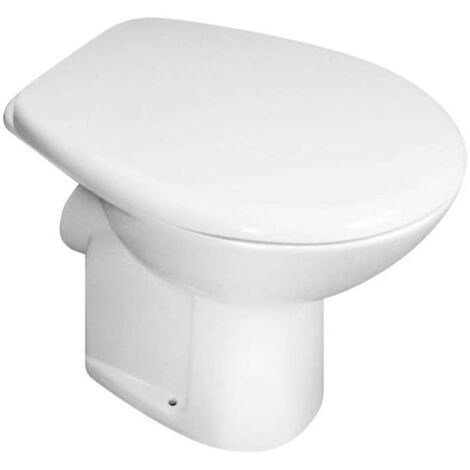 Jika Zeta Plus - WC in piedi, scarico orizzontale, Dual Flush, bianco H8227460000001