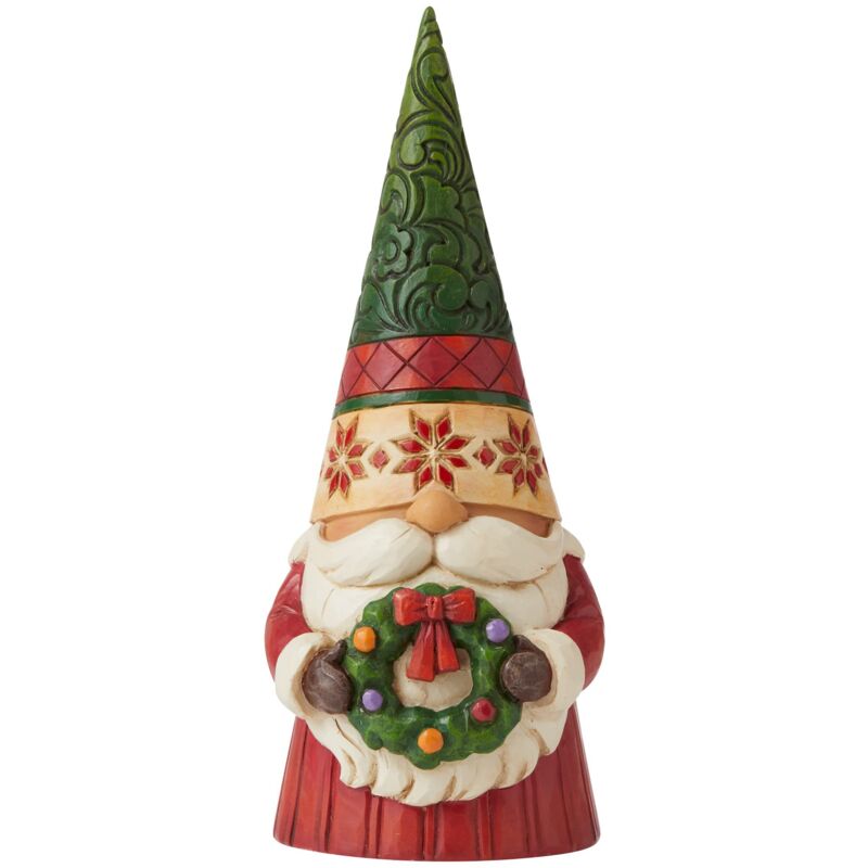 Jim Shore Heartwood Creek Statuetta gnomo con