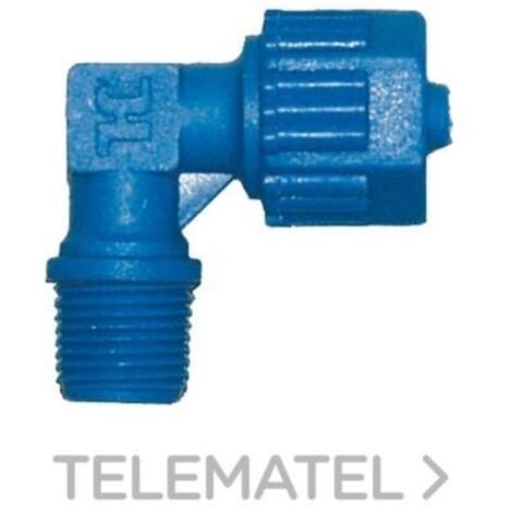 JIMTEN codo 90º rosca macho 81/4 93023 6625150430 , Codo 90º Rosca Macho 8x1/4 93023 de la marca Jimten.