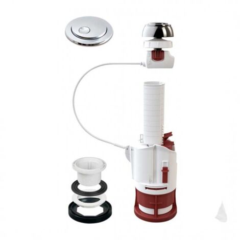 JIMTEN mecanismo cisterna c/base bolsa s-576 3g bolsa , Mecanismo para cisterna con base S576 3G Jimten Base roscada Doble interruptor Fácil instalación Compatible