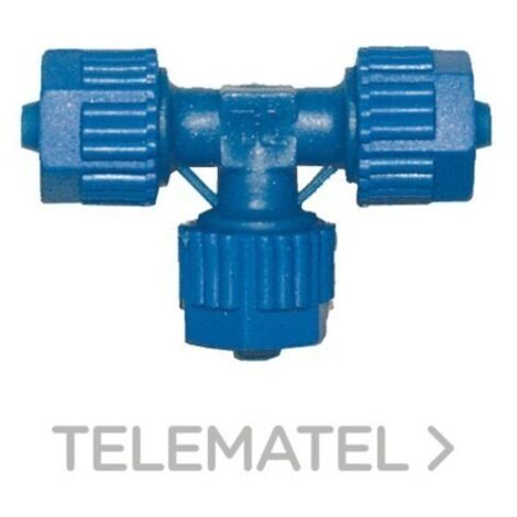 JIMTEN te bocas iguales 6mm 93039 6625150600 , Te Bocas Iguales 6Mm 93039 de la marca Jimten.