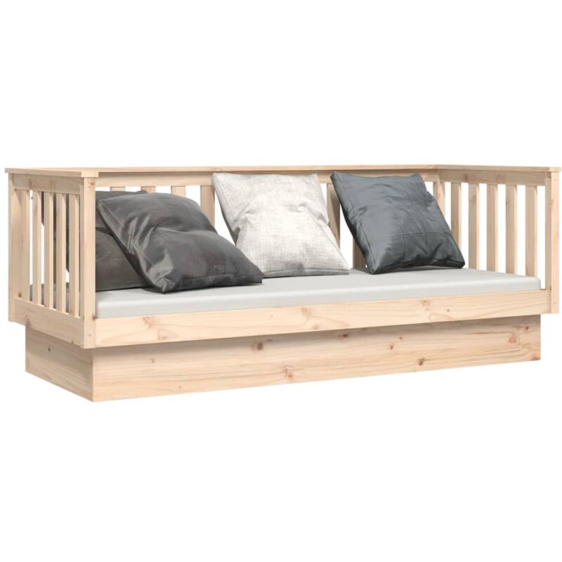 Vidaxl - Lit de jour sans matelas 90x190 cm bois de pin massif