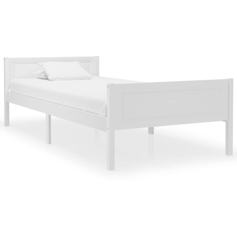 Jinlefu - Furniture Limited - Cadre de lit sans matelas bois massif de pin