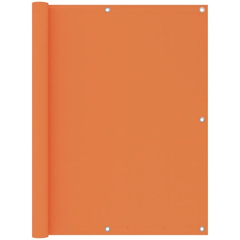 Cran de balcon Orange 120x300 cm Tissu Oxford - Orange - Inlife