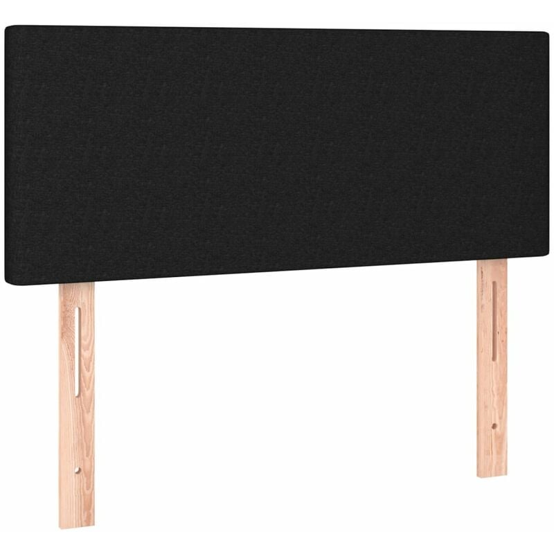 Tête de lit Noir 80x5x78/88 cm Tissu vidaXL