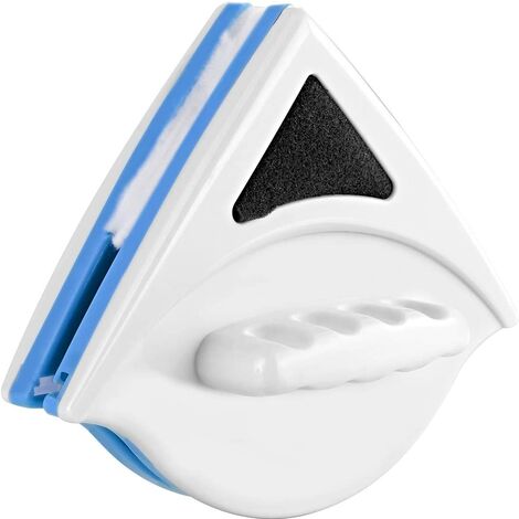 Jinxuny Nettoyant pour vitres magnétique double face - Nettoyant pour essuie-glace épais de 3 à 8mm - Essuie-glace Brosses de surface à double face Nettoyage Brosse de nettoyage pour vitre ma