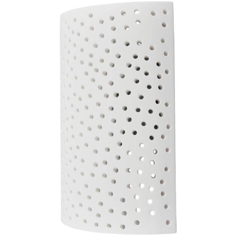 

Lindby - Jiru: aplique de escayola con bello diseño calado