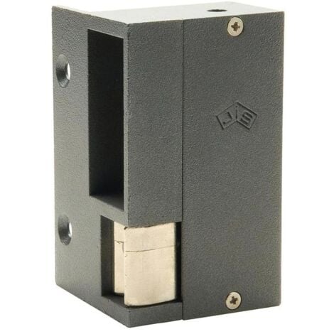 JIS cerradura jis 12 voltios 1035-derecha sobreponer gris , Cerradura Jis 12 voltios 1035 derecha sobreponer gris.- Liberación automática. (Al recibir el impulso eléctrico qu