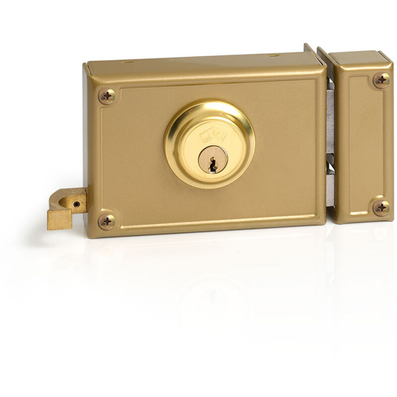 Serrure dede gâche en applique et clé de gauche JIS 12-12i JIS