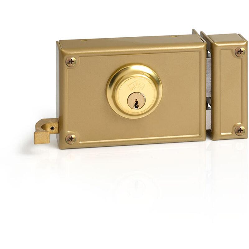 Serrure dede gâche en applique et clé de droite JIS 12-12d JIS