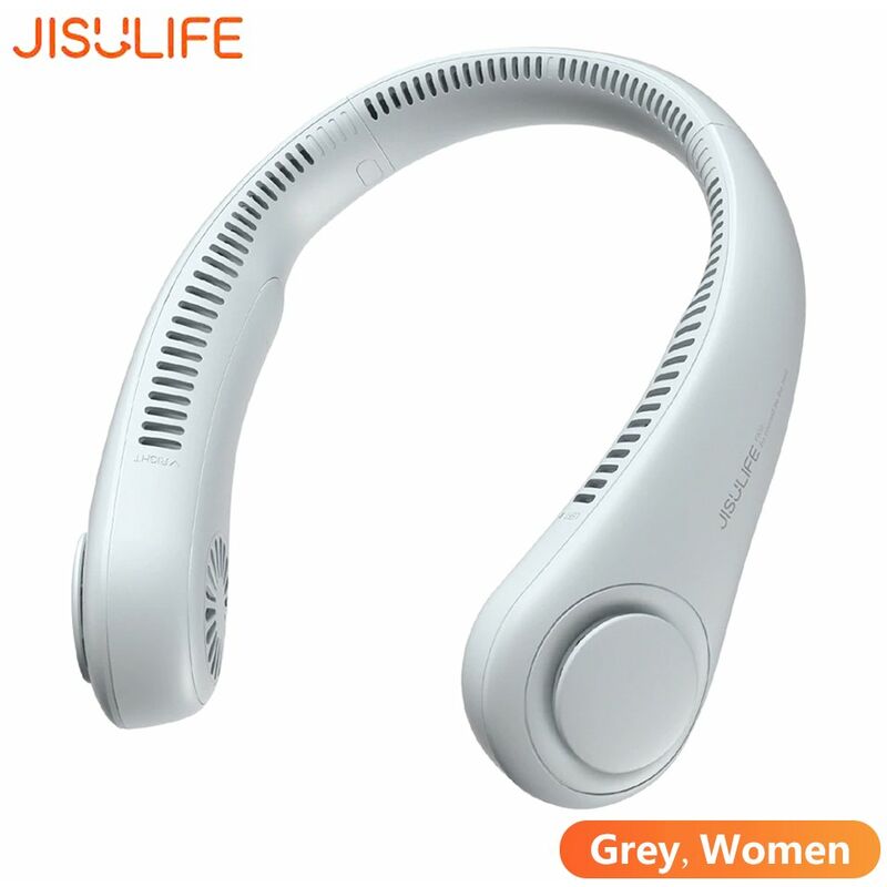

Ventilador de cuello portatil Inalambrico Ventilador sin aspas 3 velocidades Ajustable / Bajo nivel de ruido / Interfaz tipo C / 4000mAh Recargable /