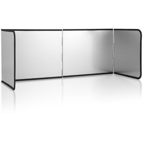 Jiubiaz Paraspruzzi per fornelli Paraspruzzi pieghevole, paraspruzzi per cucina, paraspruzzi antigrasso - 76x29x30 cm Paraspruzzi per cucina