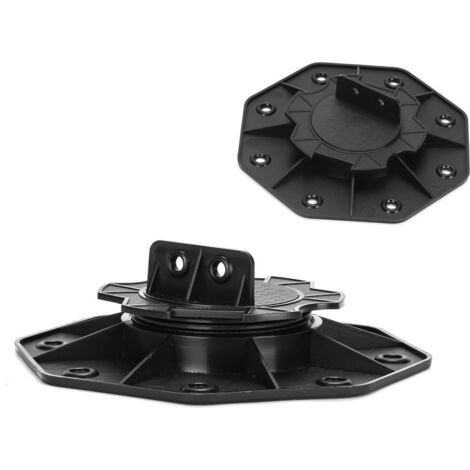 Jiubiaz Tassello regolabile per terrazza da 18 a 30 mm - Set da 10 tasselli