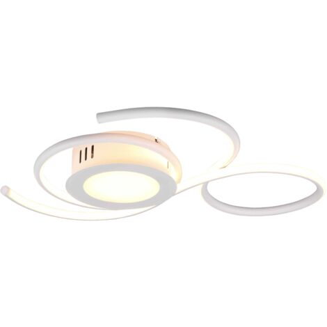 JIVE PLAFONIERA LED 36W 4.300 lm, 2.700 - 6.000 K BIANCA CON TELECOMANDO MULTIFUNZIONE L.50CM