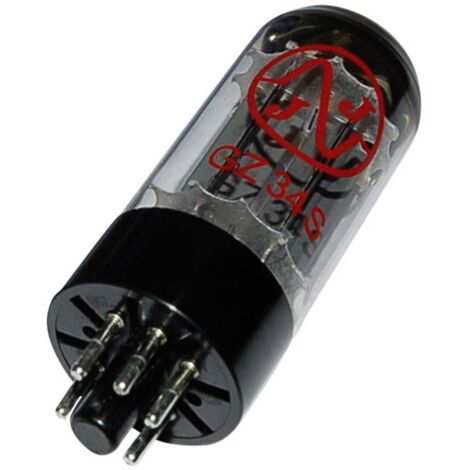 JJ JouJye GZ 34 = 5 AR 4 Tube électronique Redresseur double 300 V 250 mA Nombre de pôles: 8 Culot: octal Contenu 1 pc(
