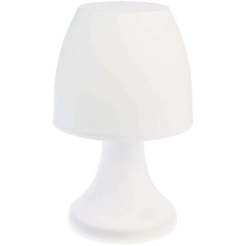 Image of Lampada da esterno dokk bianca h28cm - lampada a led in polipropilene, bianca, disponibile in diverse misure e colori - Atmosphera créateur