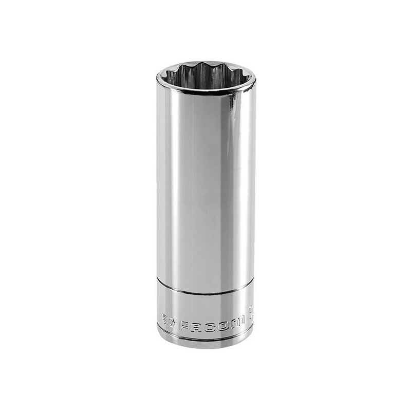 Facom 3/8 in Drive 8 mm 12 Point Square, 55mm Overall Length
