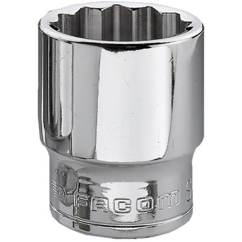 Facom 3/8 in Drive 24 mm 12 Point Square, 33mm Overall Length