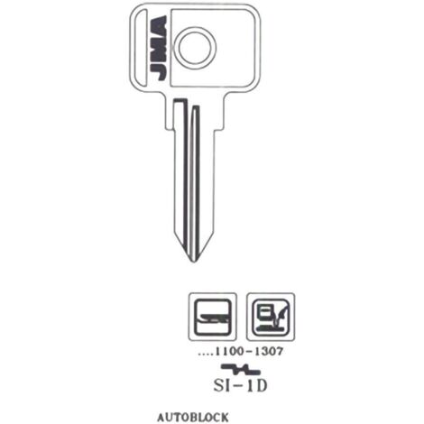 JMA llavin si 1-d acero caja 50 , Llavín SI 1D acero JMA. - Fabricada en acero de alta calidad, diseñada específicamente para cerraduras tipo SI (Sicur) y otros sistemas compatible
