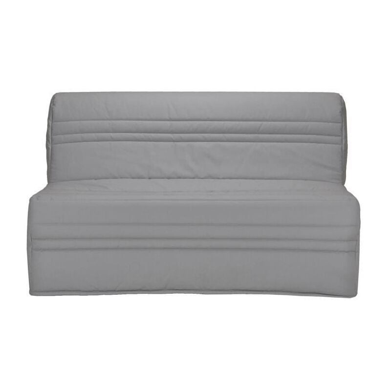 Les Tendances - joe Banquette bz 3 places - Tissu gris clair - Contemporain - l 143 x p 97 cm