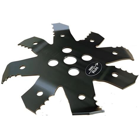 Joans IT-0158 Macinarovi dentato per la distruzione dei rovi Diametro 250 x 3 mm