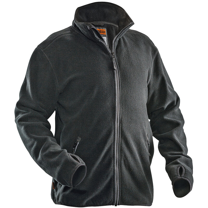 Jobman Fleecejacke 5501 Schwarz Größe 4xl