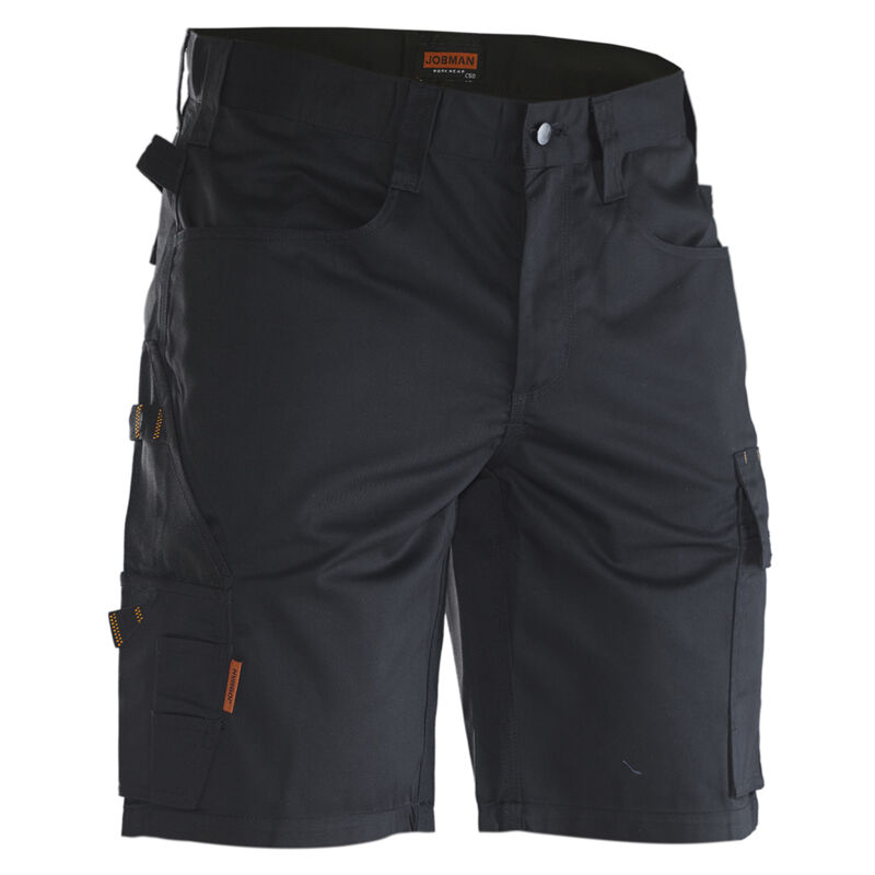Jobman Workwear Jobman Kurze Arbeitshose 2723 Schwarz Größe 46