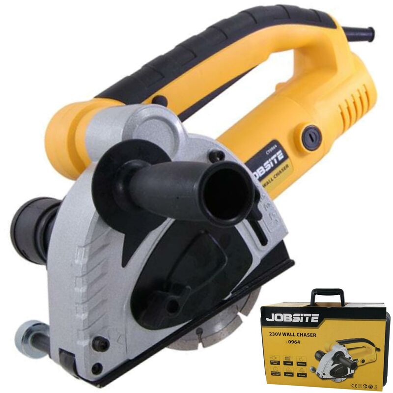 1500W Electric Groove Cutting Cutter Wall Chaser Saw Slotter 125mm 240V - Jobsite