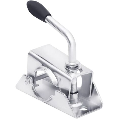 Jockey Wheel Clamp 13.5x6.5x14 cm Galvanised Steel vidaXL