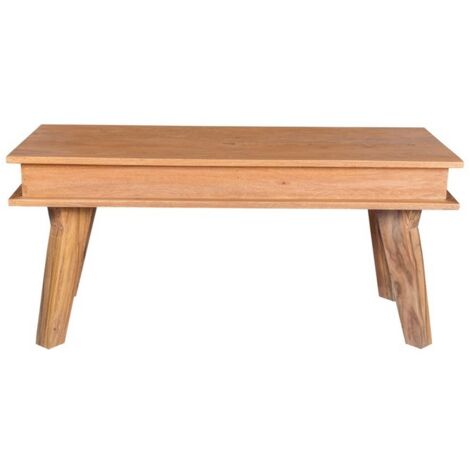 Jodhpur Sheesham Dining Bench - Medium - Wood - L40 x W100 x H45 cm