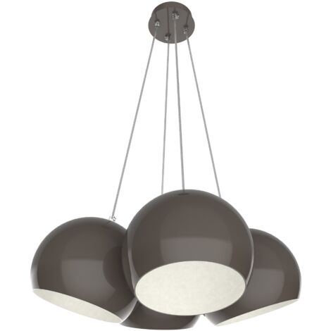 LUMICOM JOE SOSPENSIONE X4 BICOLORE LUCIDO