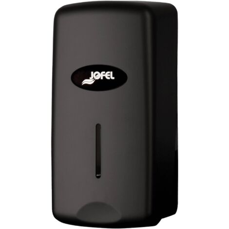Jofel AC27650-MT - Dosatore di sapone ricaricabile Smart nero opaco, nero opaco