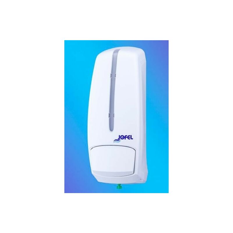 

Jofel dispensador de jabon hidroalcohol smart rellenable 1l abs blanco