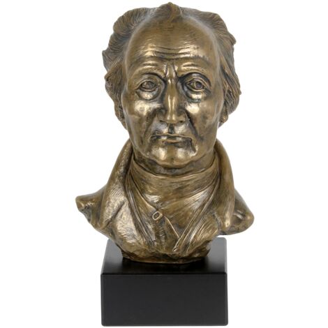 Johann Wolfgang von Goethe - busto in marmo, statuetta di un personaggio famoso, decorazione per ufficio, scuola e hotel di Art-Dog