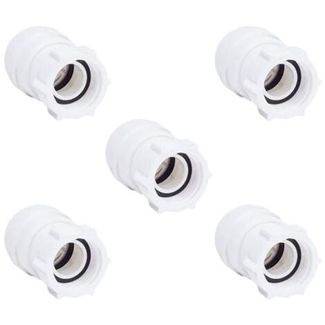 John Guest JG Speedfit 5x Female Coupler 15mm x 1/2"