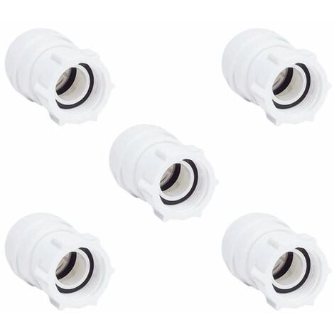 John Guest JG Speedfit 5x Femme Coupler 15mm x 1/2 "