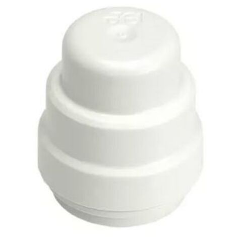 John Guest Kunststoff Endkappe PSE4616W 16mm, weiss, Kunststoff