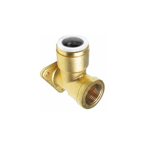 John Guest Speedfit 15MMX1/2" BSP Brass Wing Back Elbow