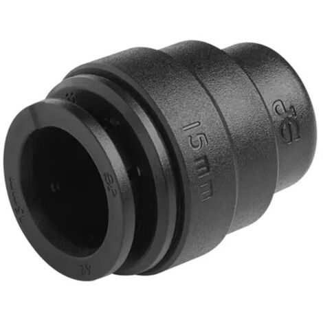 John Guest Speedfit 22mm Black Acetal Stop End (Pack of 5) PM4622E