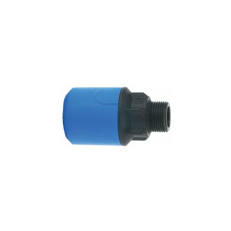 John Guest Speedfit Blue Adapter 25mm X 3/4"Male Ug102B