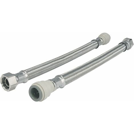 John Guest Speedfit Braided Hose 1000mm - 15mm X 1/2