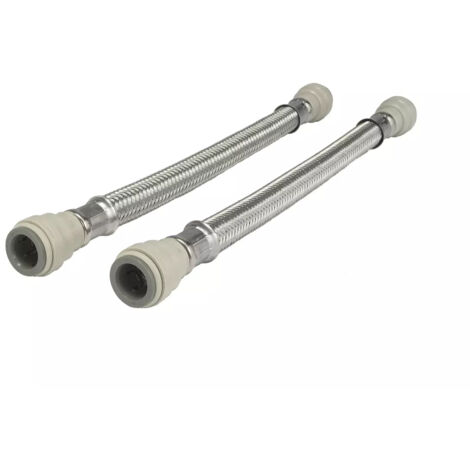 John Guest Speedfit Braided Hose 500mm - 22mm X 22mm (Pack Of 2)