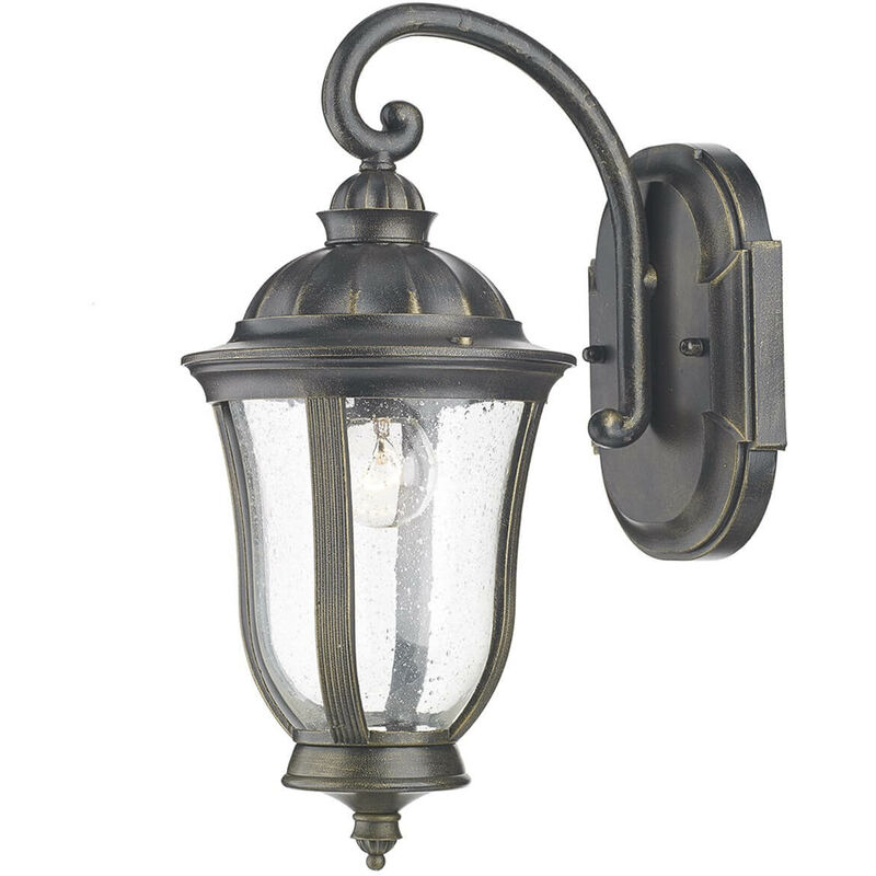 

Johnson Aplique de oro negro y cristal 1 luz