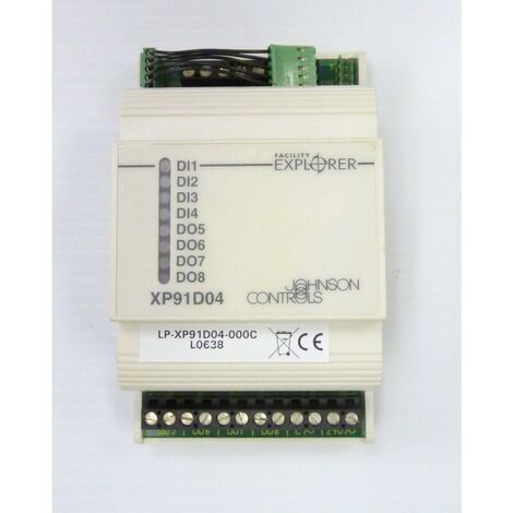 Johnson Controls LP-XP91D04-000C - Module dextension - 4 entrées binaires - 4 sorties triacs