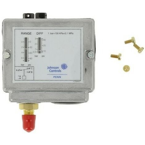 Johnson Controls P77AAA-9300 Pressostat plage 0,5 à 7 bars fileté 1/4'' SAE mâle