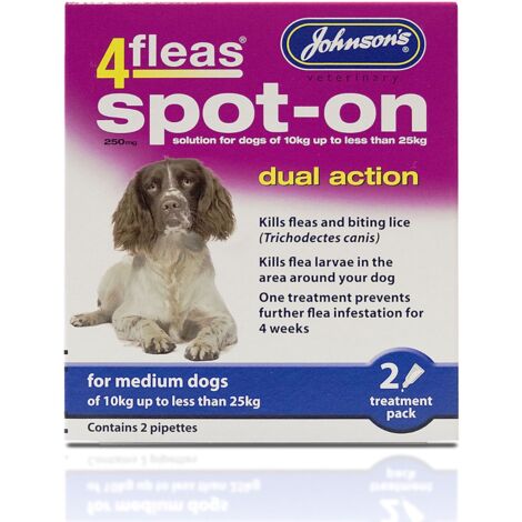 Johnsons 4fleas Spot On Medium Dog - 2tmnt - 174605